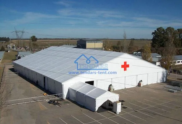 temporary hospital tent