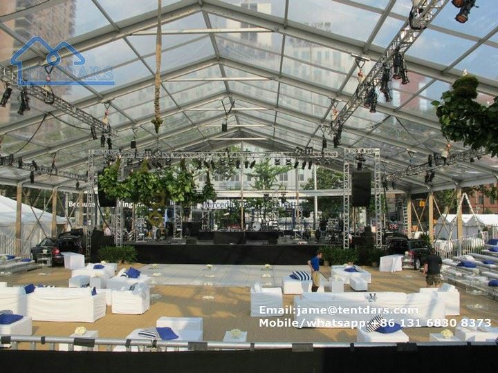 Clear Plastic Marquee Tent